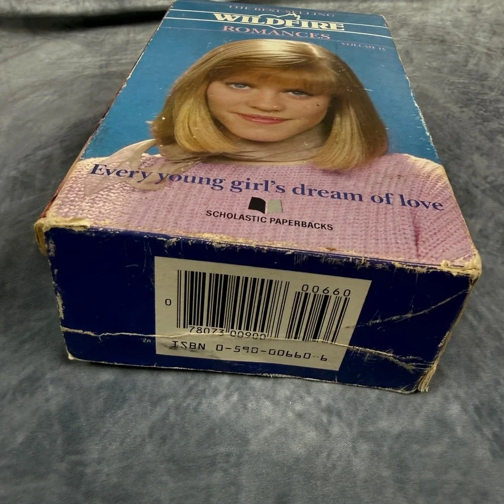 Vintage Wildfire Romances Vol IV Box Set Scholastic YA Book 1983 4 Paperback Lot